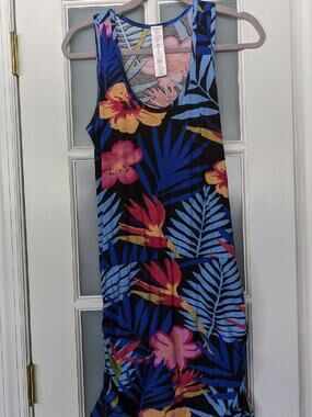 Satva Floral Tallka Tank Dress size M